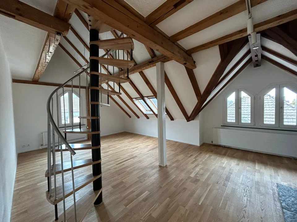 Charmante Dachwohnung mit Charakter an ruhiger Lage in St. Gallen