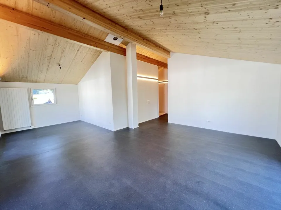 Habitation moderne et durable dans une maison à deux familles