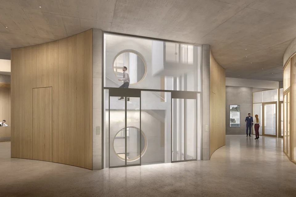 Architettura di uffici ispiratrice: Il Nexus combina l'edilizia sostenibile con i luoghi di lavoro del futuro