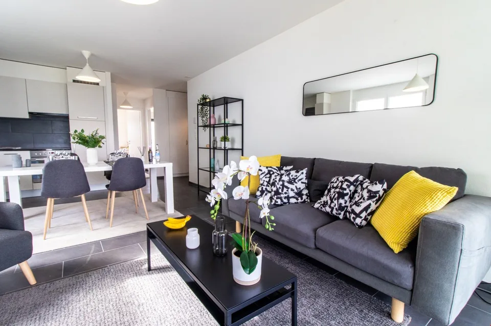Moderne und möblierte Wohnung, nur wenige Minuten vom Ufer des Genfersees entfernt