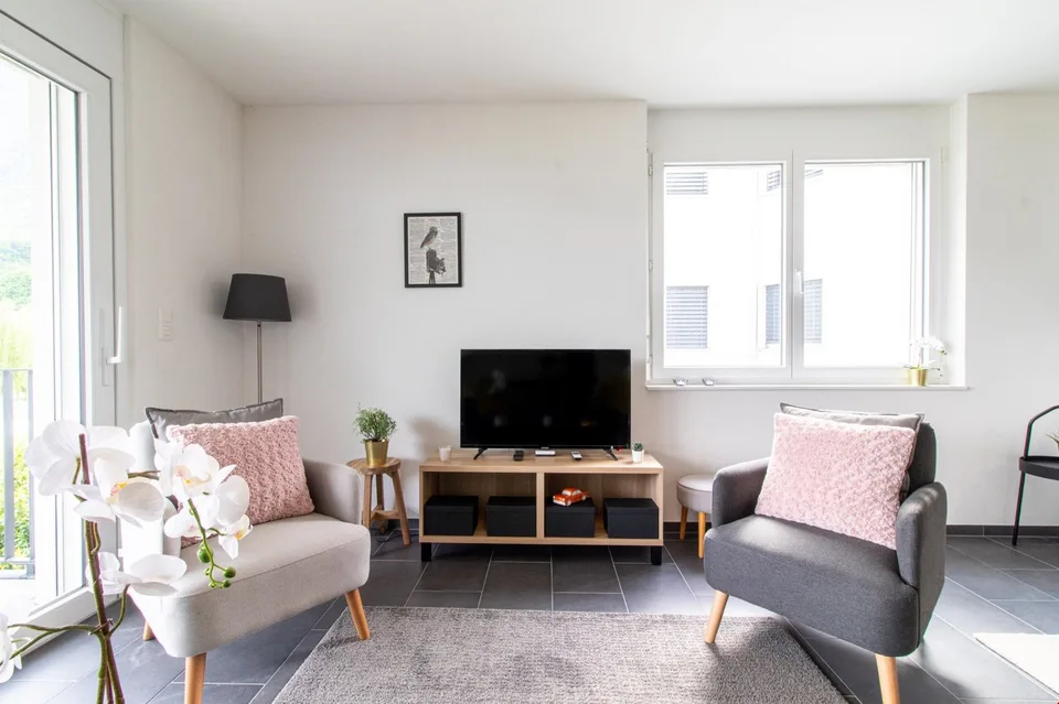 Moderne und möblierte Wohnung, nur wenige Minuten vom Ufer des Genfersees entfernt