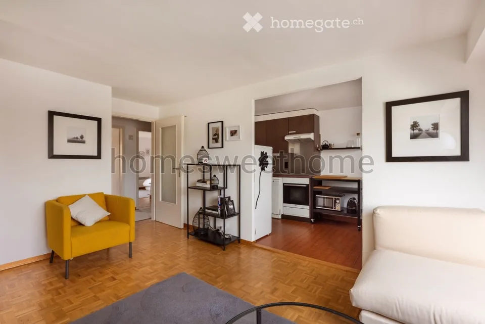Appartamento arredato con 4 locali e balcone - Rue Cingria