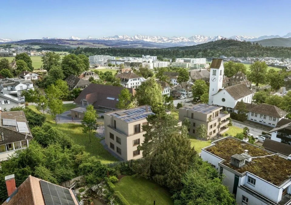 Herrschaftliches Gutshaus im alten Dorfkern von Gümligen