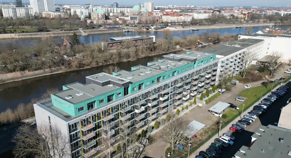 Appartement de placement de capitaux de premier plan sur l'Elbe avec un rendement de 3,75%