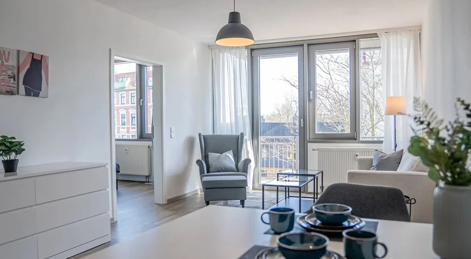 Appartement de placement de capitaux de premier plan sur l'Elbe avec un rendement de 3,75%