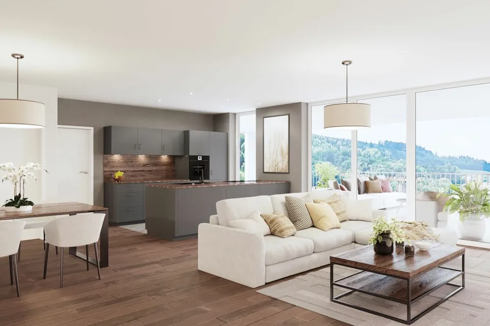 APPARTAMENTO ATTICO SPACIOSO 4 1/2 LOCALI IN CENTRO CITTÀ – foto 7 di 12