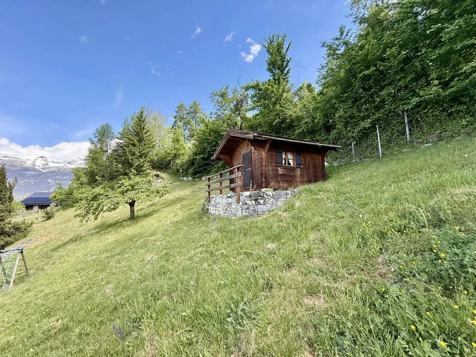 Einfamilienhaus mit großem Bauplatz im Val d'Anniviers – Foto 9 von 13
