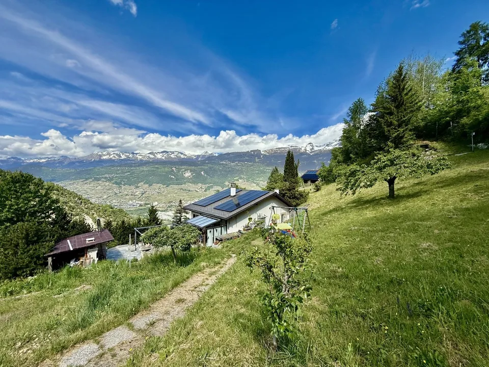 Einfamilienhaus mit großem Bauplatz im Val d'Anniviers – Foto 8 von 13
