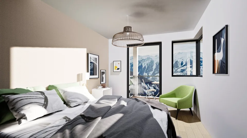 Appartamento di alta qualità con 4,5 stanze e vista mozzafiato, St-Martin, Val d'Hérens – foto 7 di 17