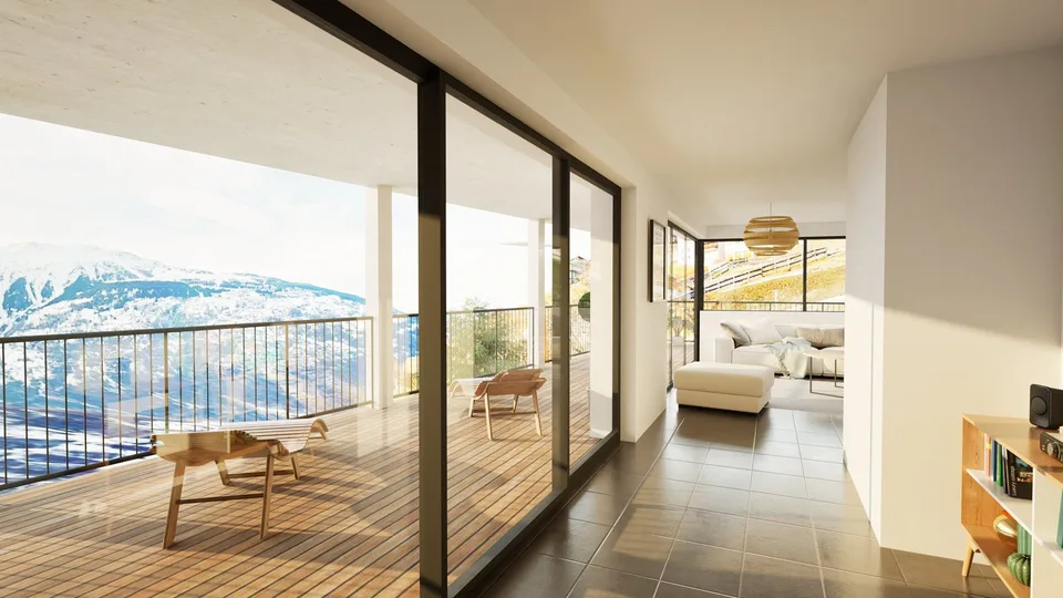 Appartamento di alta qualità con 4,5 stanze e vista mozzafiato, St-Martin, Val d'Hérens – foto 11 di 17