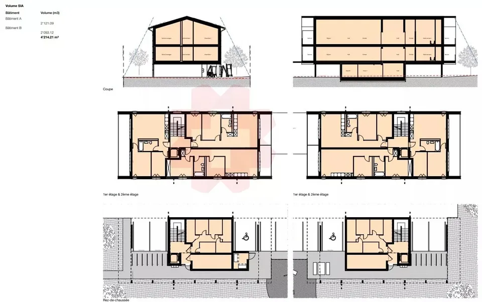 Moderne 3,5-Zimmer-Wohnung mit Bergblick in Charrat