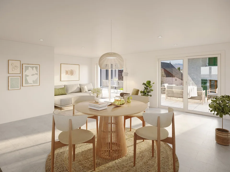 Perfect for couples & small families: Attractive 5.5-room semi-detached house