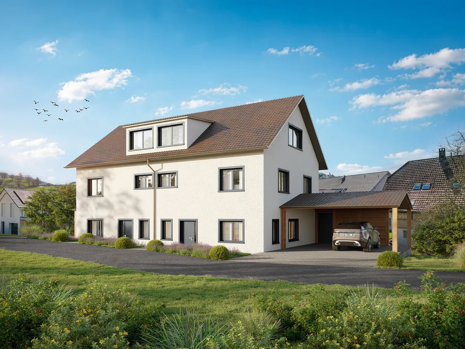 Perfect for couples & small families: Attractive 5.5-room semi-detached house