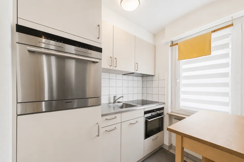 Leukerbad - Appartamento di 2,5 locali con balcone e vista libera sulle Alpi valdesi