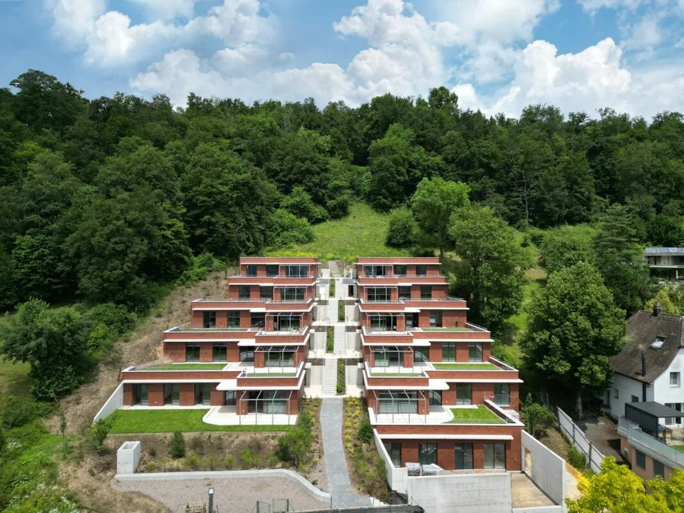 Terrassenwohnungen in einem architektonisch markanten Terrassenhaus