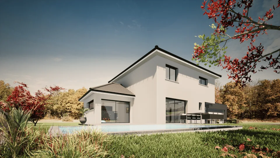 "Bau Projekt in Bartenheim-la-chaussée mit herrlicher Situation"