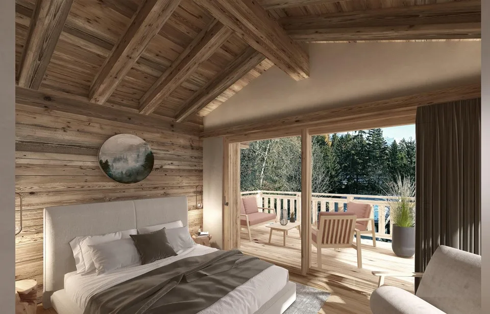 Luxueux Chalet 5,5 pièces à Crans-Montana sur plan (avec authorisation de construire)