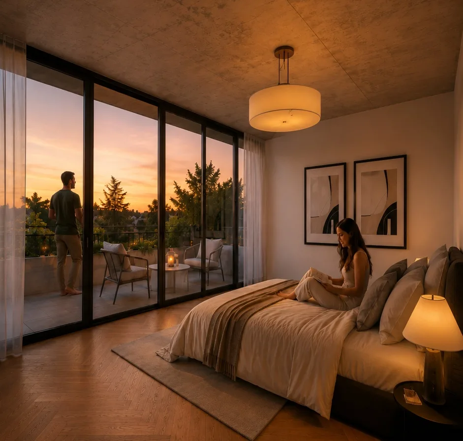3.5-Zimmer-Neubauwohnung mit Balkon