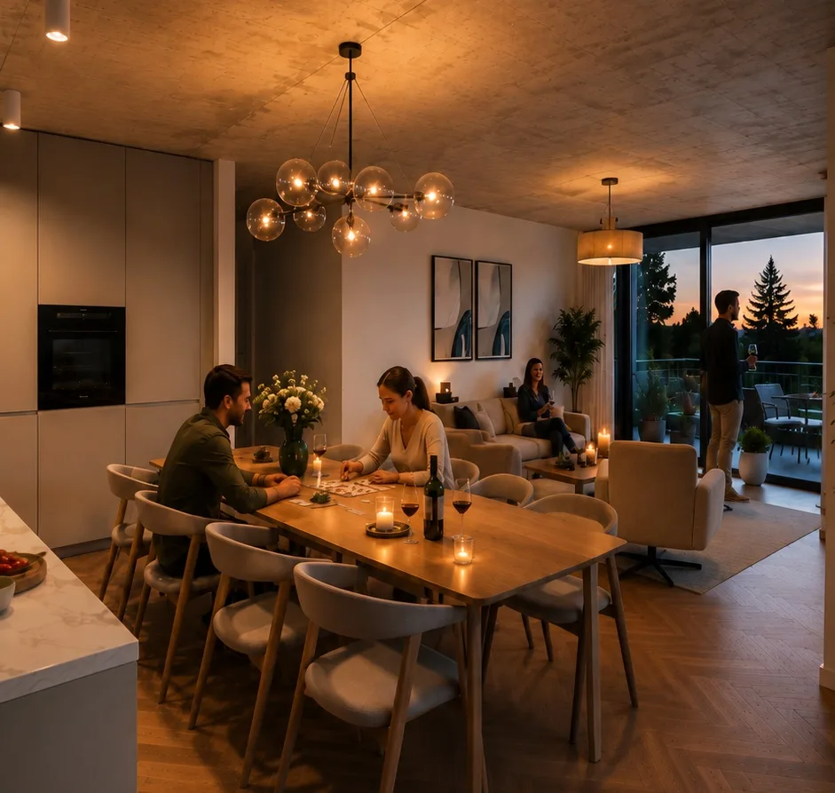 3.5-Zimmer-Neubauwohnung mit Balkon