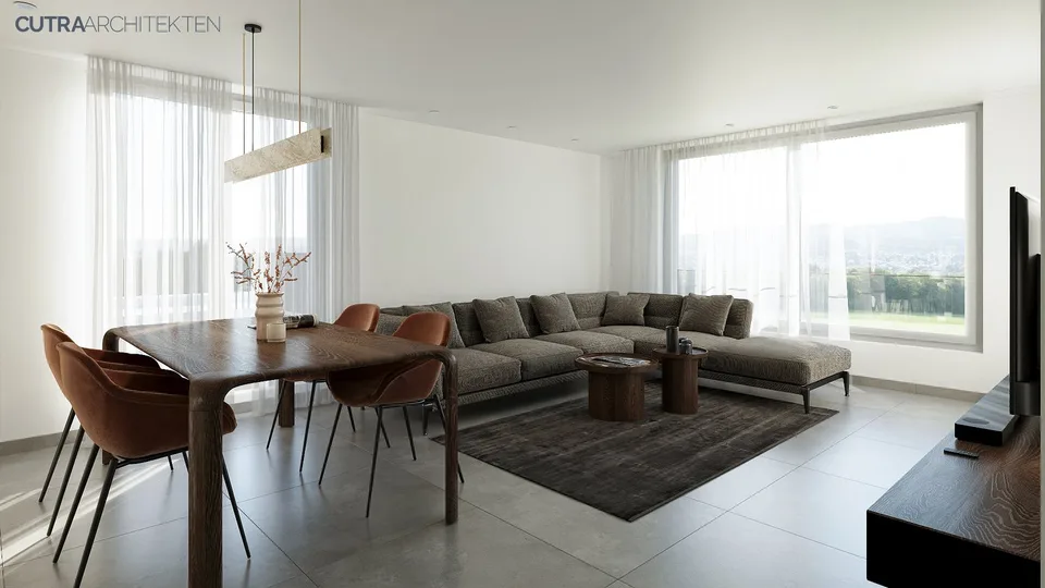 NEUBAU 4x zusammengebauten Einzelwohnhäuser mit Einstellhalle – Foto 9 von 11