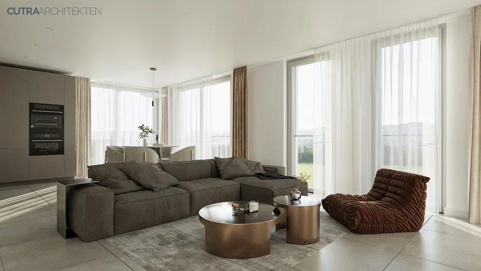 NEUBAU 4x zusammengebauten Einzelwohnhäuser mit Einstellhalle – Foto 6 von 11