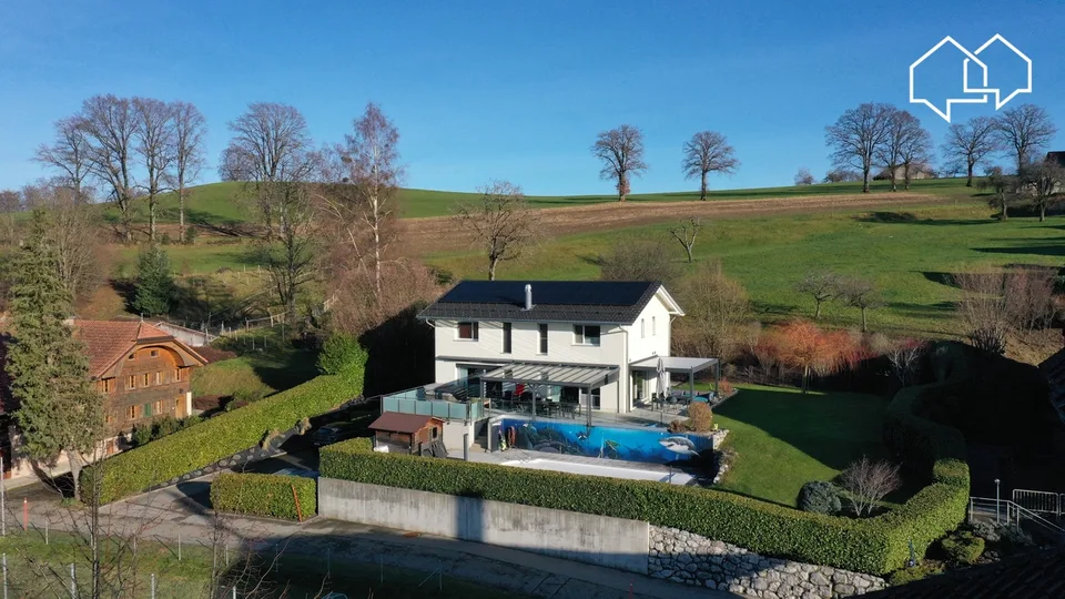 Villa moderne de 2 logements sur une parcelle de 1400m²