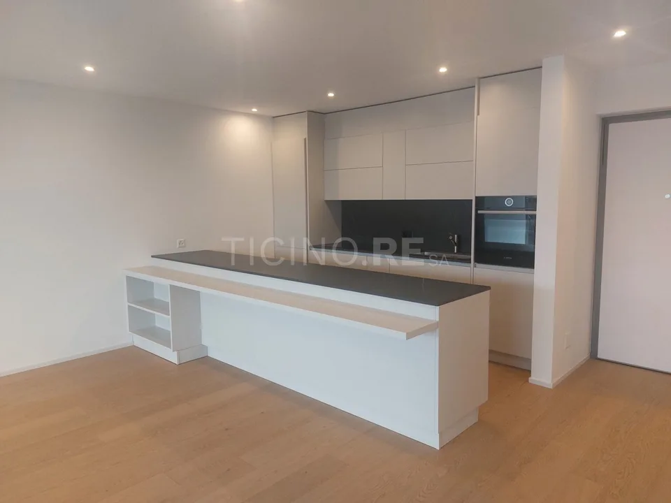 Luxuriöse Wohnung in Montagnola mit Panoramablick und privatem Garten
