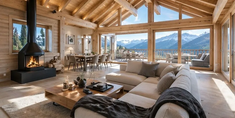 LA TZOUMAZ - Chalet von Prestige Myosotis mit freier Sicht