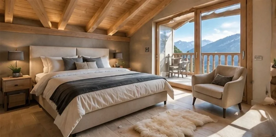 LA TZOUMAZ - Chalet von Prestige Myosotis mit freier Sicht