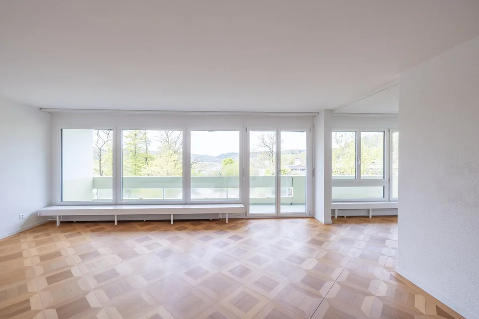 Appartamento angolare moderno con stile e vista panoramica