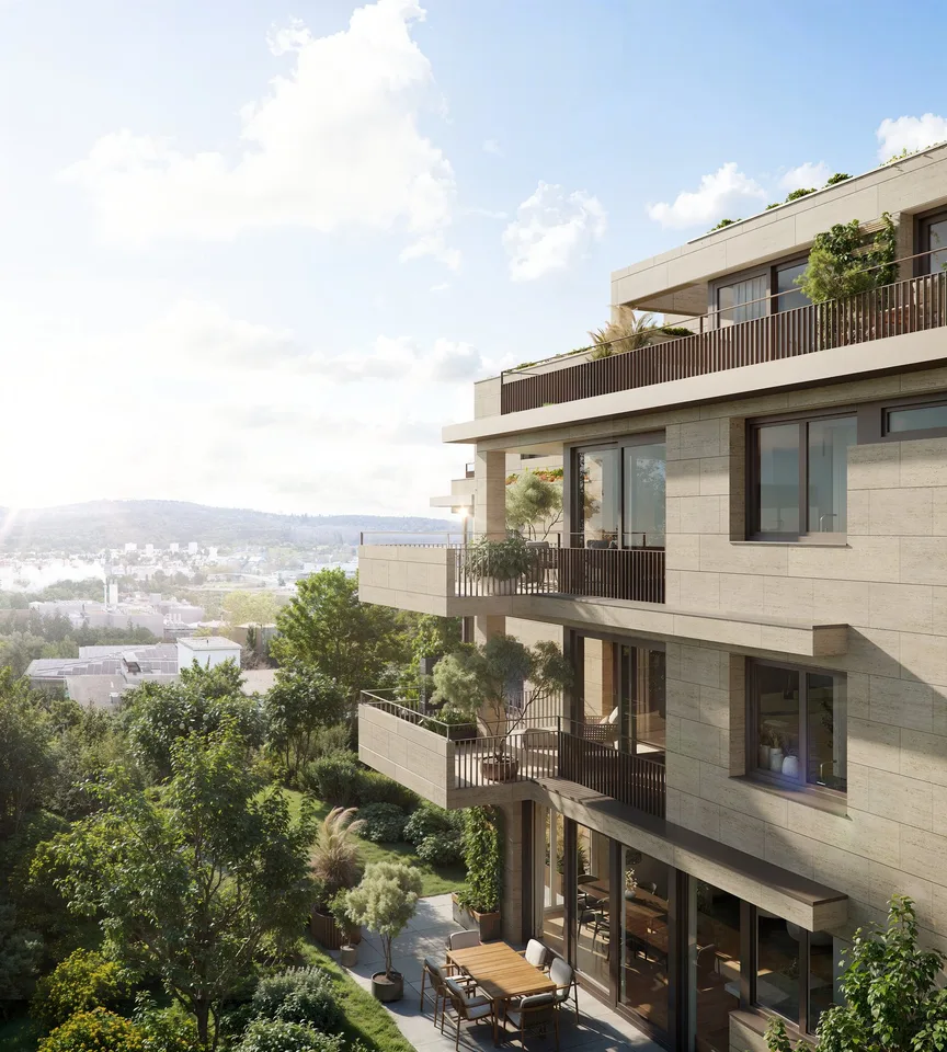 Casa moderna con vista panoramica - nel progetto di costruzione nuova Höngg25