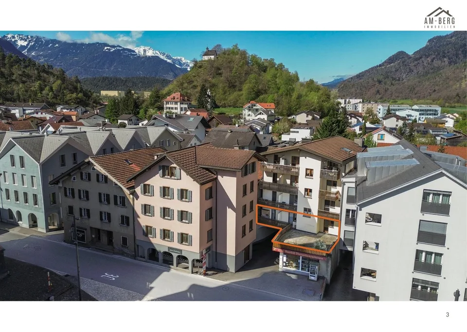 4.5-Zimmer-Wohnung mit zusätzlichem Studio in Domat/Ems