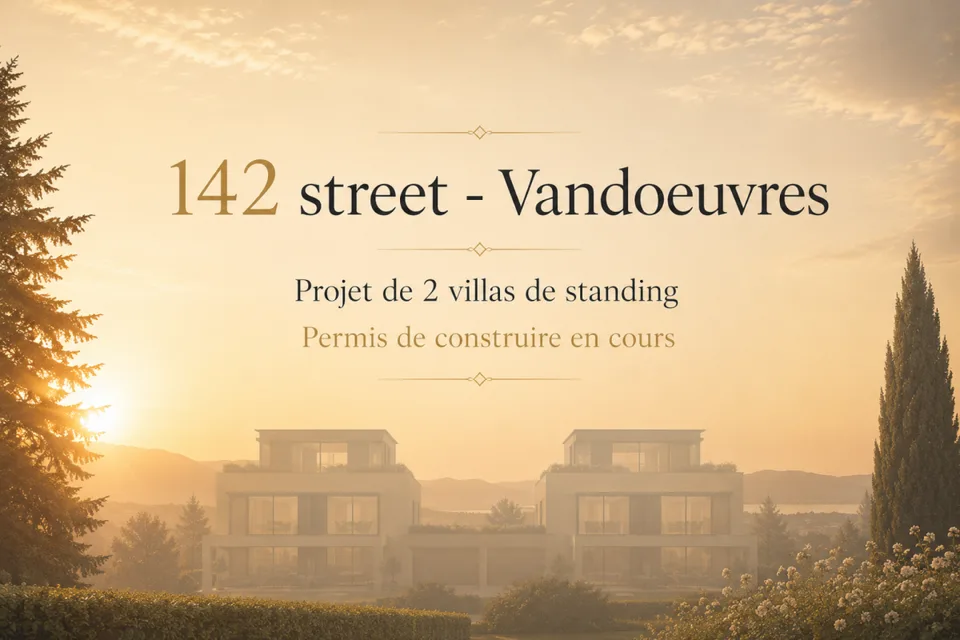 Projet - Magnifique maison "1" à Vandoeuvres