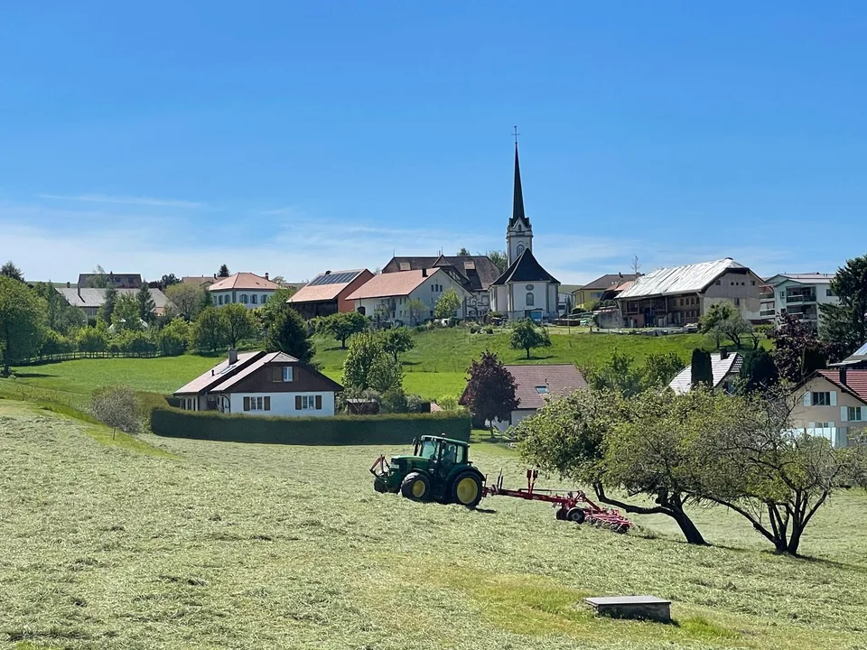 Charmantes 3,5-Zimmer-Wohnung von 83m2 in Vuisternens-en-Ogoz – Foto 6 von 6