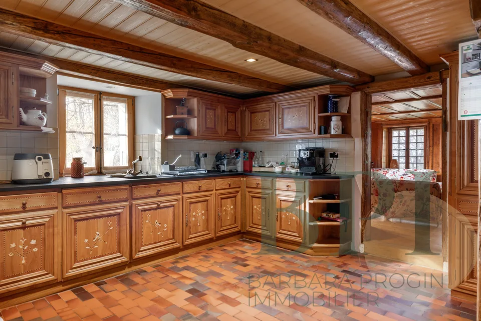 Alte Ausnahme-Ferme in Romanens im Gruyère – Foto 12 von 21