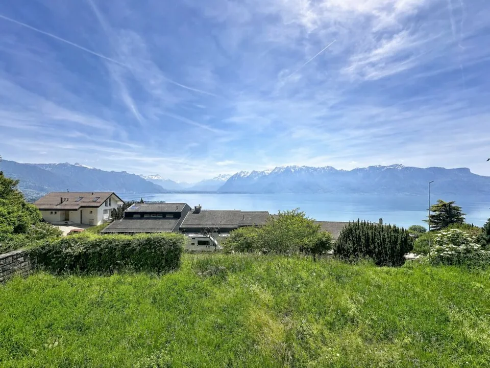Chardonne - Magnifica villa a schiera nuova di 6.5 locali con vista impareggiabile sul Lago di Ginevra