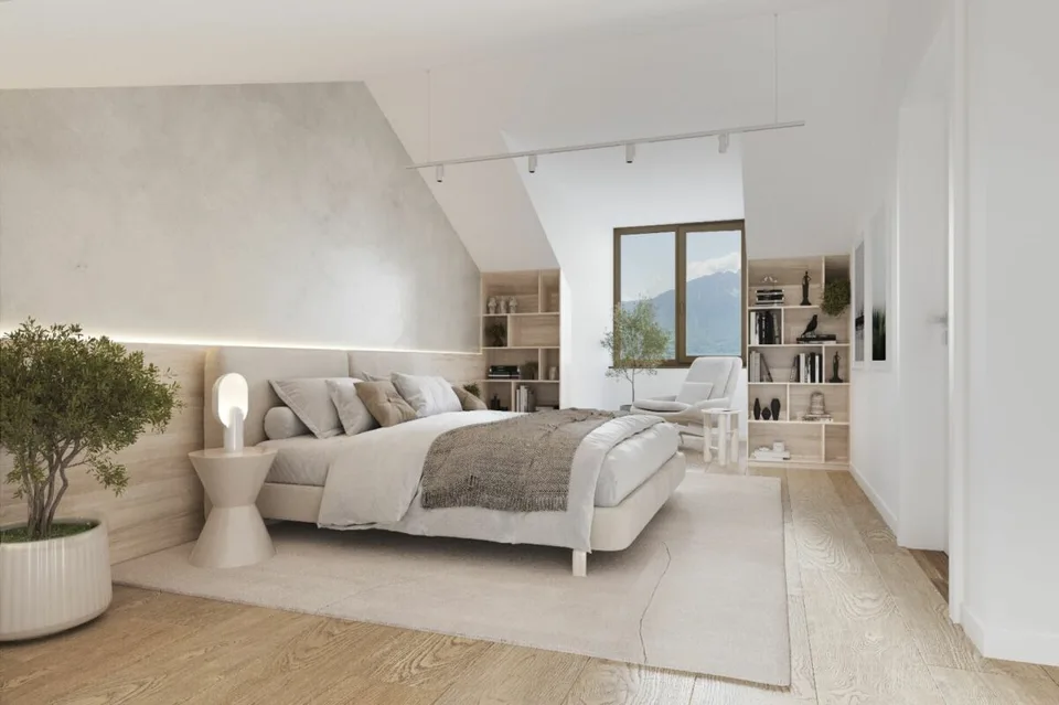 Chardonne - Magnifica villa a schiera nuova di 6.5 locali con vista impareggiabile sul Lago di Ginevra