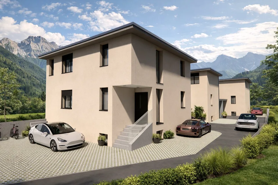 NUOVO PROGETTO: MODERNA CASA BIFAMILIARE