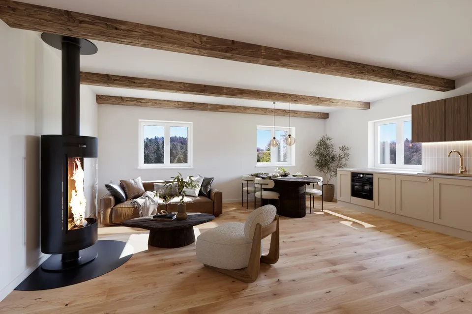 JOYAU DE LA NATURE : 3'903 m² de prairie avec 1 maison approuvée & petit étable pour animaux, 100% autonome, clairière naturelle de bois – photo 11 sur 29