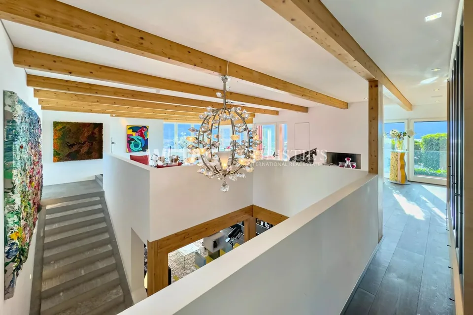 Exklusive, zeitgenössische Villa in privilegierter Lage mit herrlichem Seeblick in Ascona zu verkaufen – Foto 9 von 13