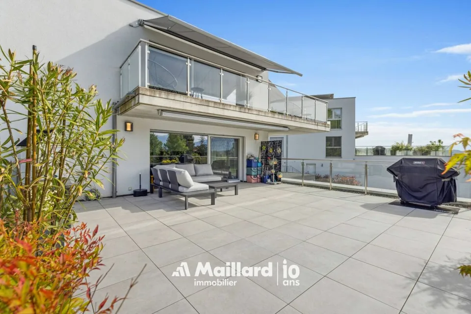 4,5 locali con terrazza 60 m² & giardino - Yverdon