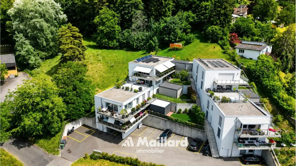 4.5 pièces avec terrasse 60 m² & jardin - Yverdon