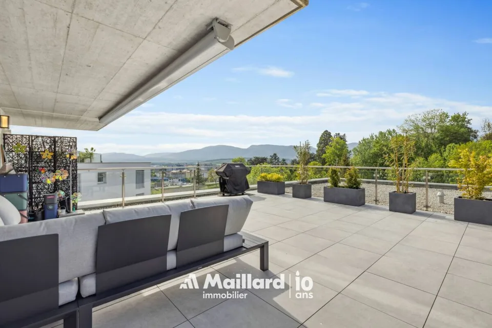 4,5 locali con terrazza 60 m² & giardino - Yverdon