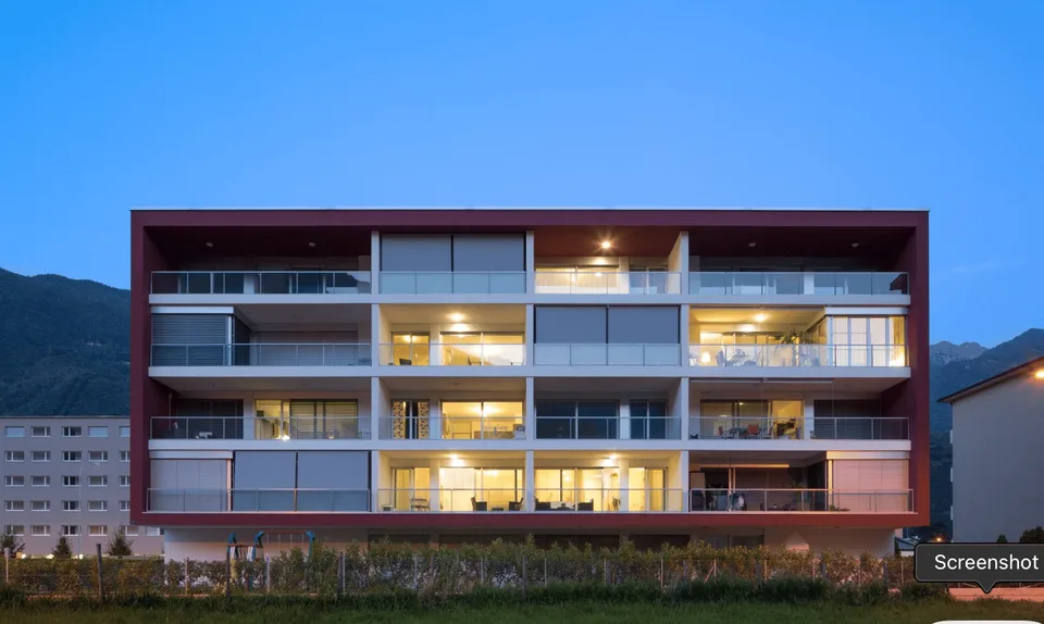 Moderno appartamento 3.5 locali con vista panoramica a Bellinzona