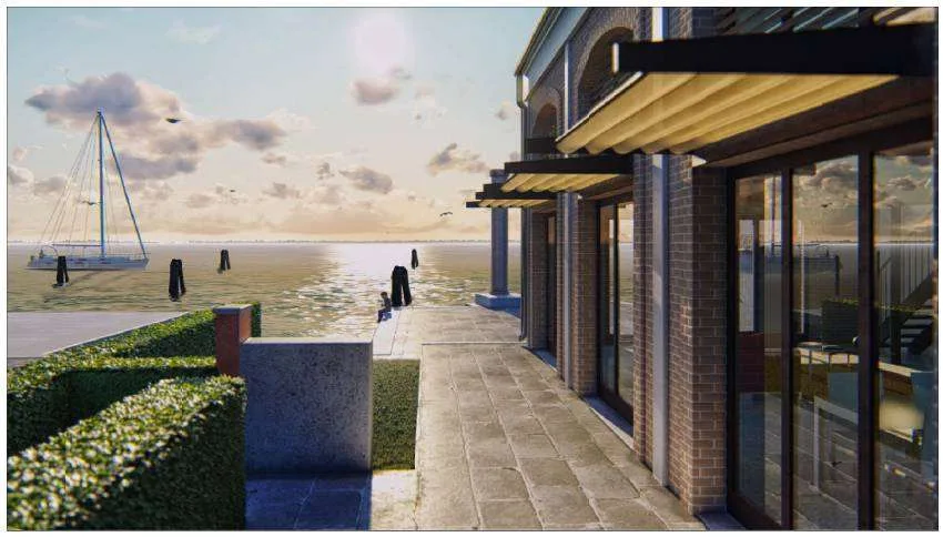 Splendido loft con vista sulla laguna