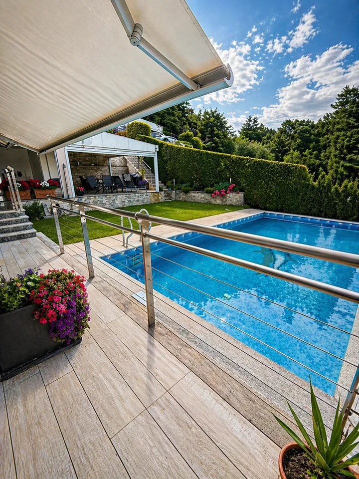 Exklusives Landhaus mit Pool nur wenige Minuten von der Stadt entfernt
