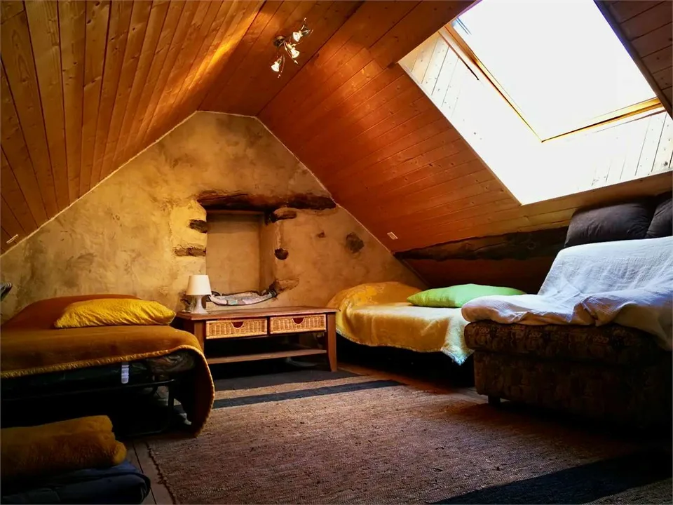 Typical Ticino house with grotto and attic in the heart of Campo Blenio