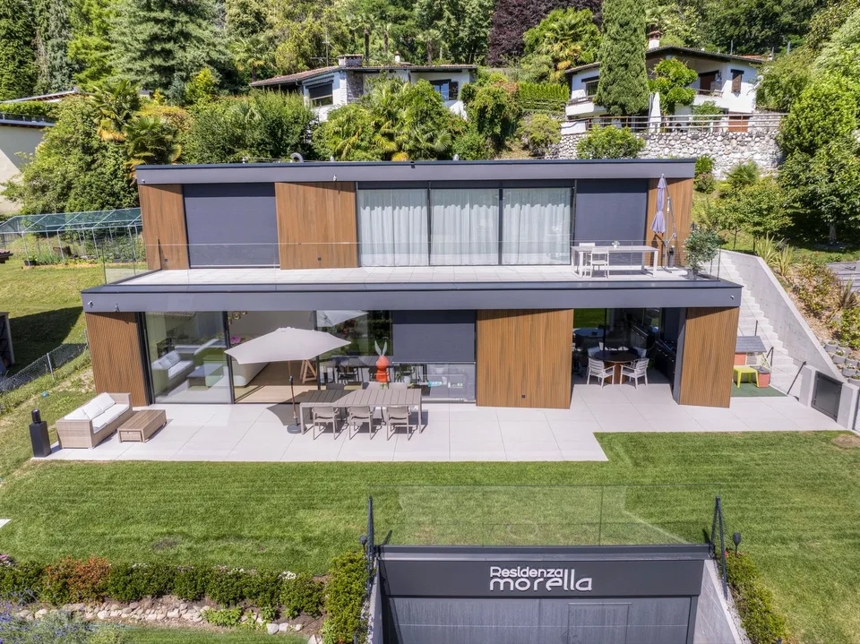 Appartamento di 4.5 locali di nuova costruzione con area wellness privata e vista lago