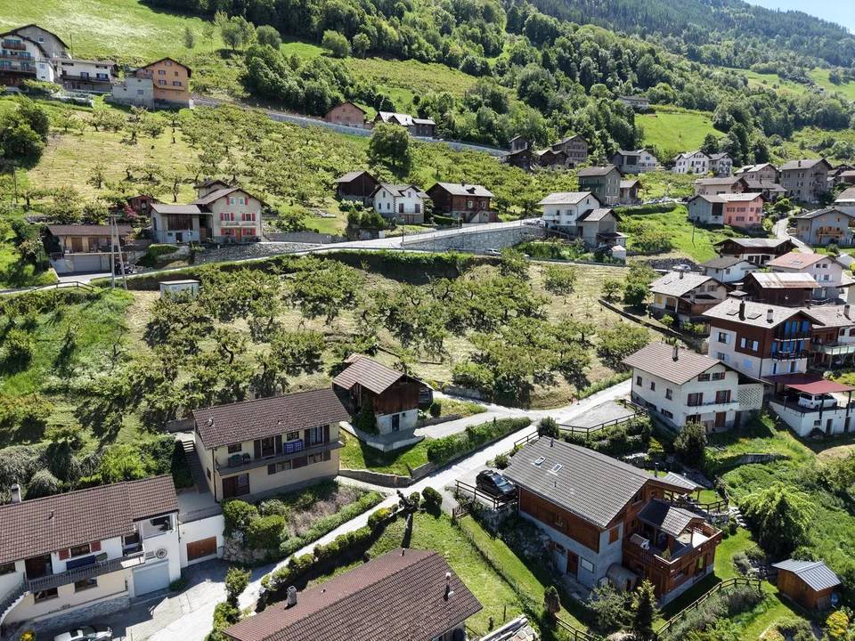 Baugrundstück mit außergewöhnlicher Panoramablick in Nendaz – Foto 7 von 8