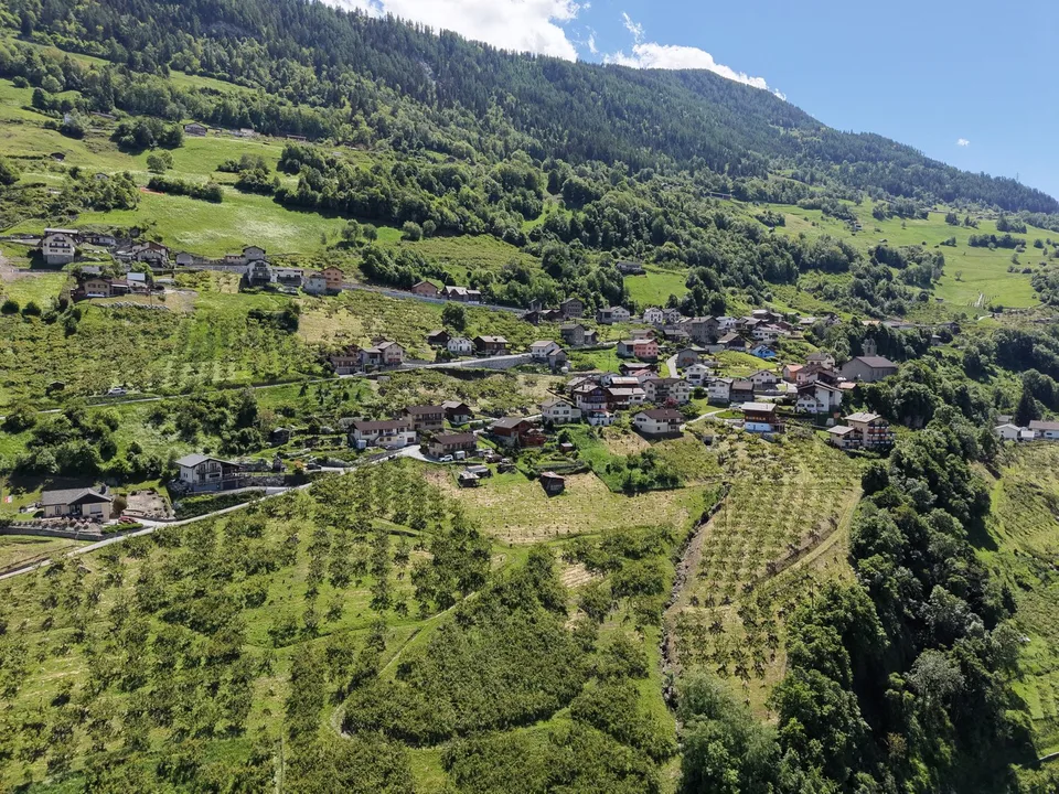 Terreno edificabile con vista panoramica eccezionale a Nendaz